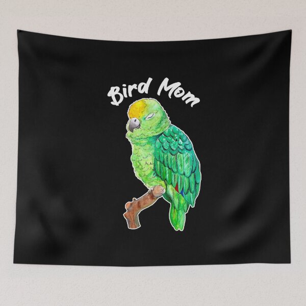 Item preview, Parrot Bird Mom designed and sold by Ivy Lily Art.
