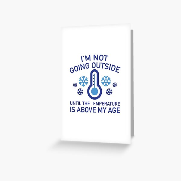 Item preview, I'm Not Going Outside designed and sold by AmazingVision.