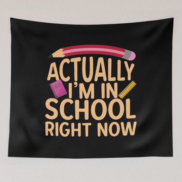 Item preview, Actually I'm In Home School Right Now! designed and sold by thingsandthings.