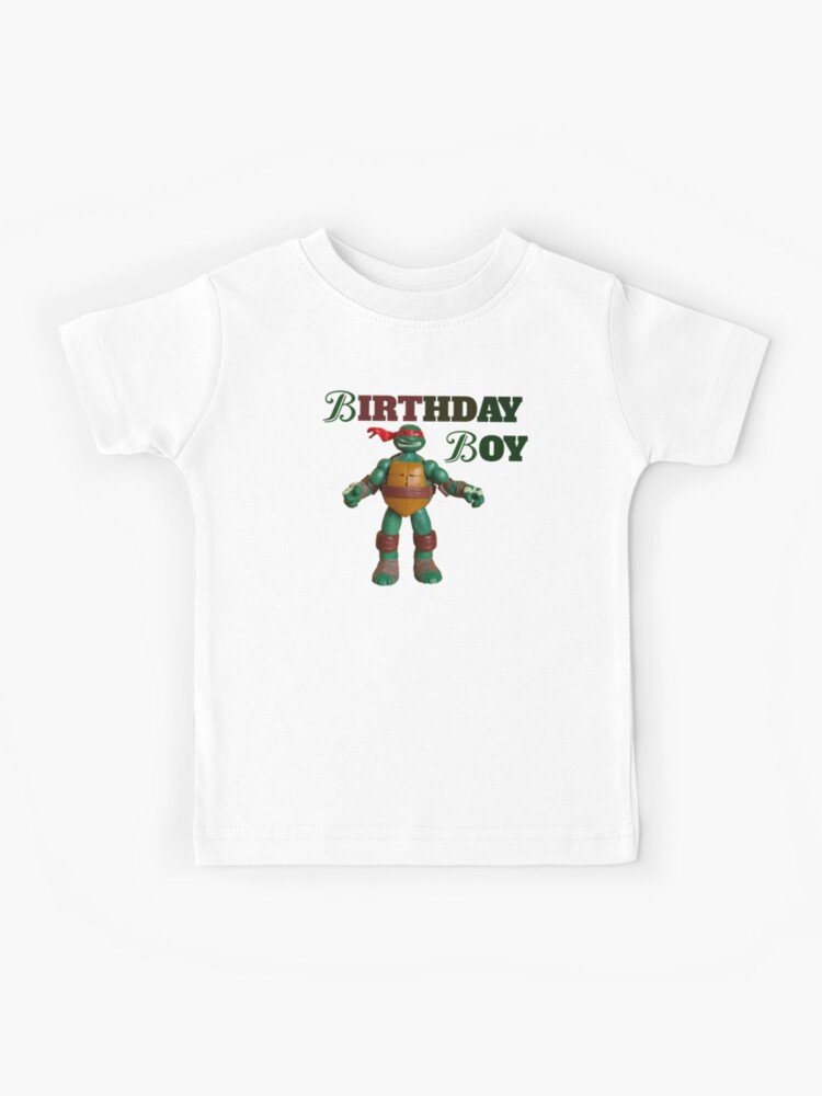 Ninja Turtles Birthday Tshirt Family Kids T-Shirt for Sale by Kayla206