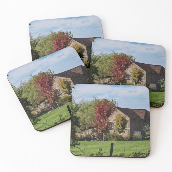 Item preview, Remodeled Barn in Fall designed and sold by SRosuphotos.