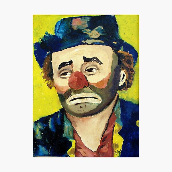 Emmett Kelly Photographic Print