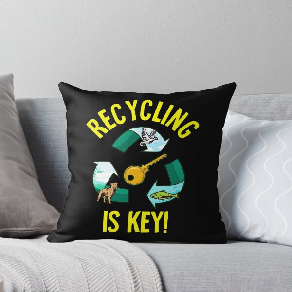 Item preview, Recycling Is Key Cute Eco Environment Health designed and sold by perfectpresents.