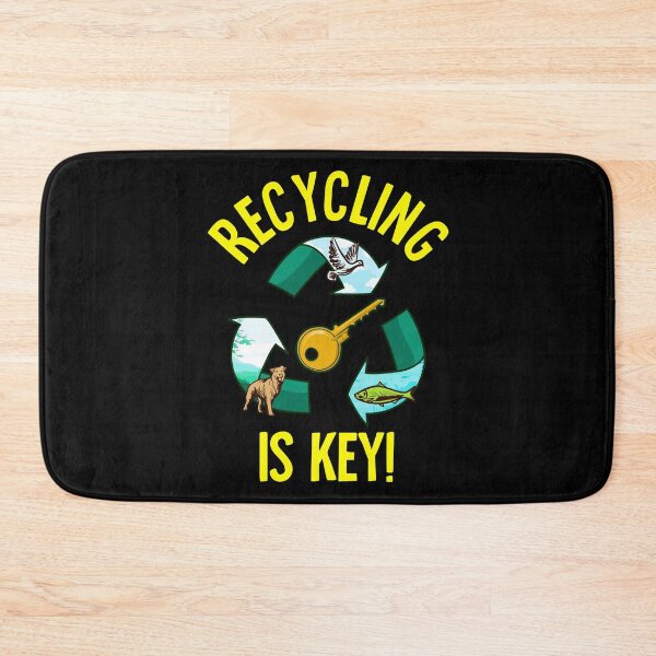 Item preview, Recycling Is Key Cute Eco Environment Health designed and sold by perfectpresents.