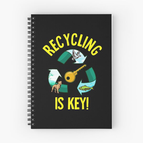 Artikelvorschau, Recycling ist der Schlüssel Cute Eco Umwelt Gesundheit entworfen und verkauft von perfectpresents.