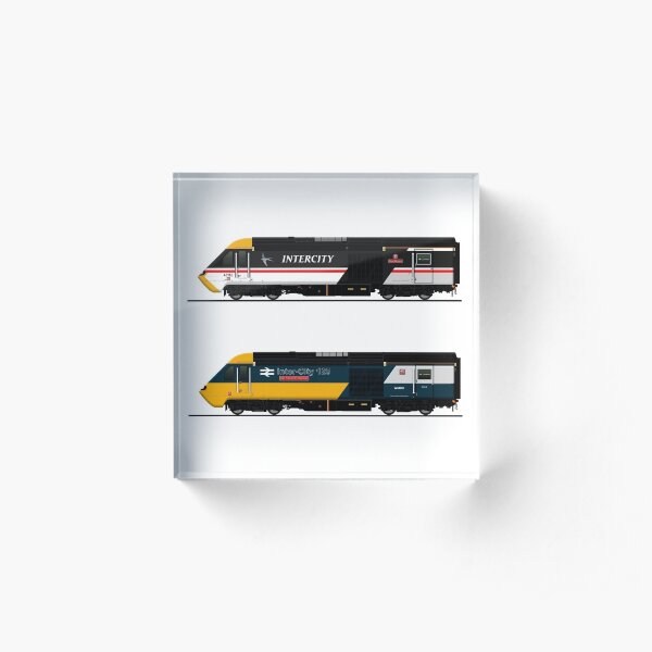 intercity 125 Acrylic Block