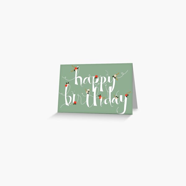 Sophia Happy Birthday/ Greetings Card Greeting Card