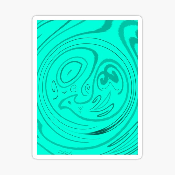 Down the drain Sticker