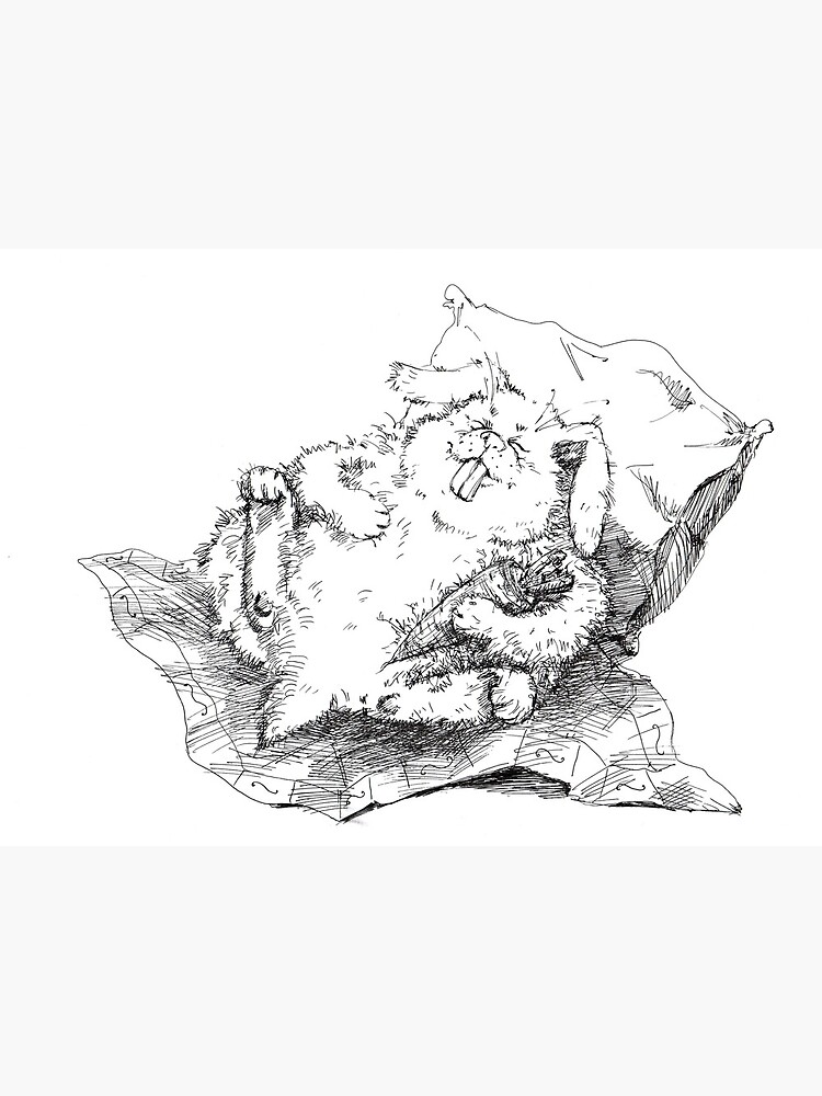 Thumbnail 2 of 2, Greeting Card, Wabbie Black&White designed and sold by Anthropolog.