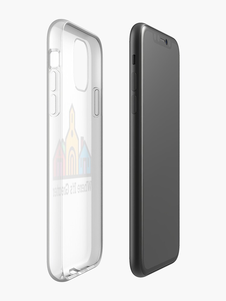 Coque iPhone « Où c'est plus grand », par ten28media