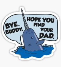 bye buddy from elf the movie Sticker