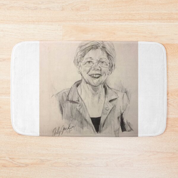 Item preview, Elizabeth Warren Portrait designed and sold by Portraits by Billy H. Jackson.