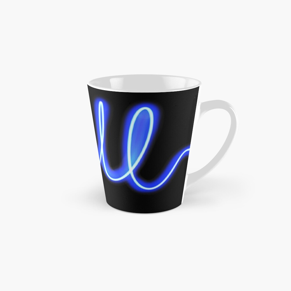 Chill Neon Sign: One Design, On Everything — Tall Mug