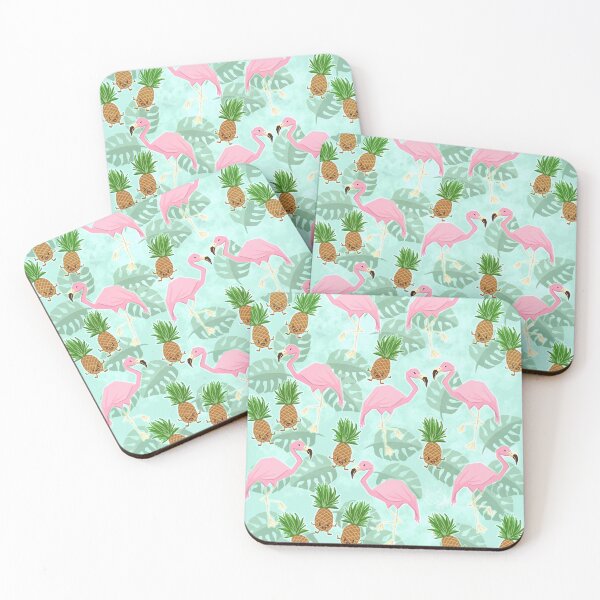Item preview, Pinapple and Pink Flamingo designed and sold by Lyxy.