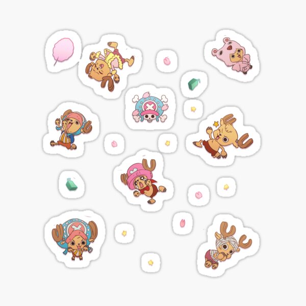 ONE PIECE ! TONY TONY Chopper! Pattern 1 Sticker