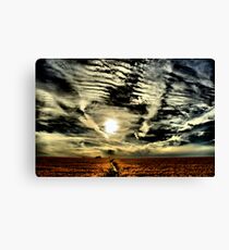 Apocalyptic sky Canvas Print