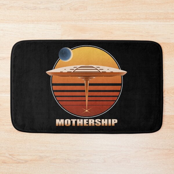 Item preview, Sunset Mothership (with text) designed and sold by NickKubash.