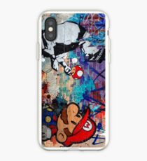 Super Mario Banksy Art London Police Street Graffiti Phone Cover iPhone Case