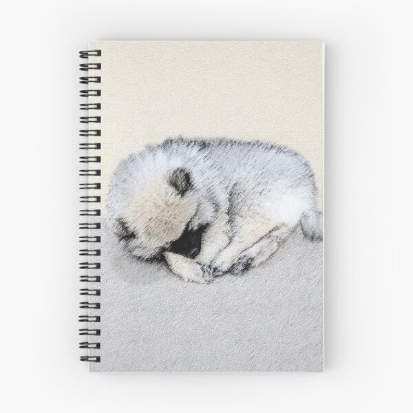 Item preview, Keeshond Puppy (Sleeping) designed and sold by alpendesigns.