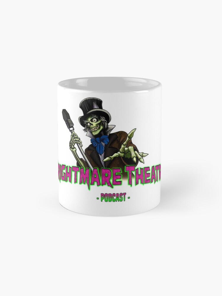 Thumbnail 4 of 6, Coffee Mug, Official FRIGHTMARE THEATRE PODCAST LOGO designed and sold by npshelton.