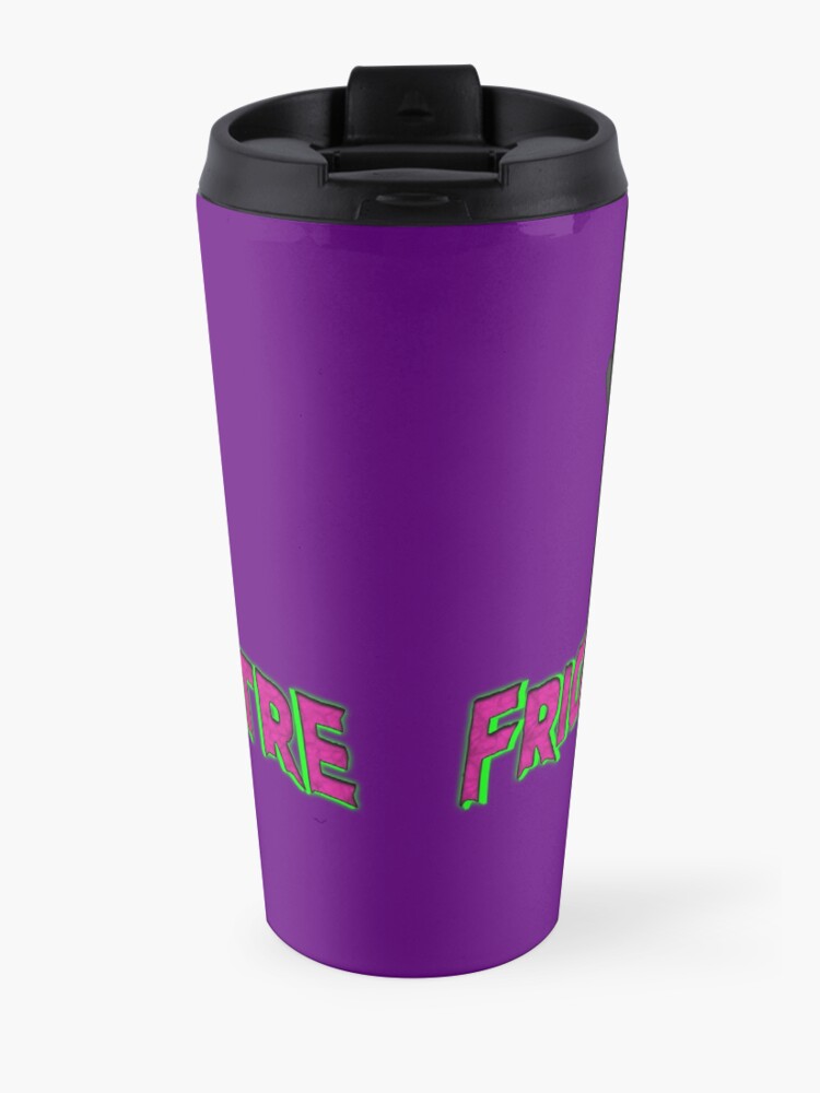 Alternate view of Official FRIGHTMARE THEATRE PODCAST LOGO Travel Mug