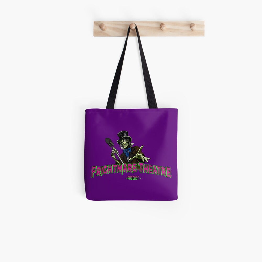 Official FRIGHTMARE THEATRE PODCAST LOGO Tote Bag