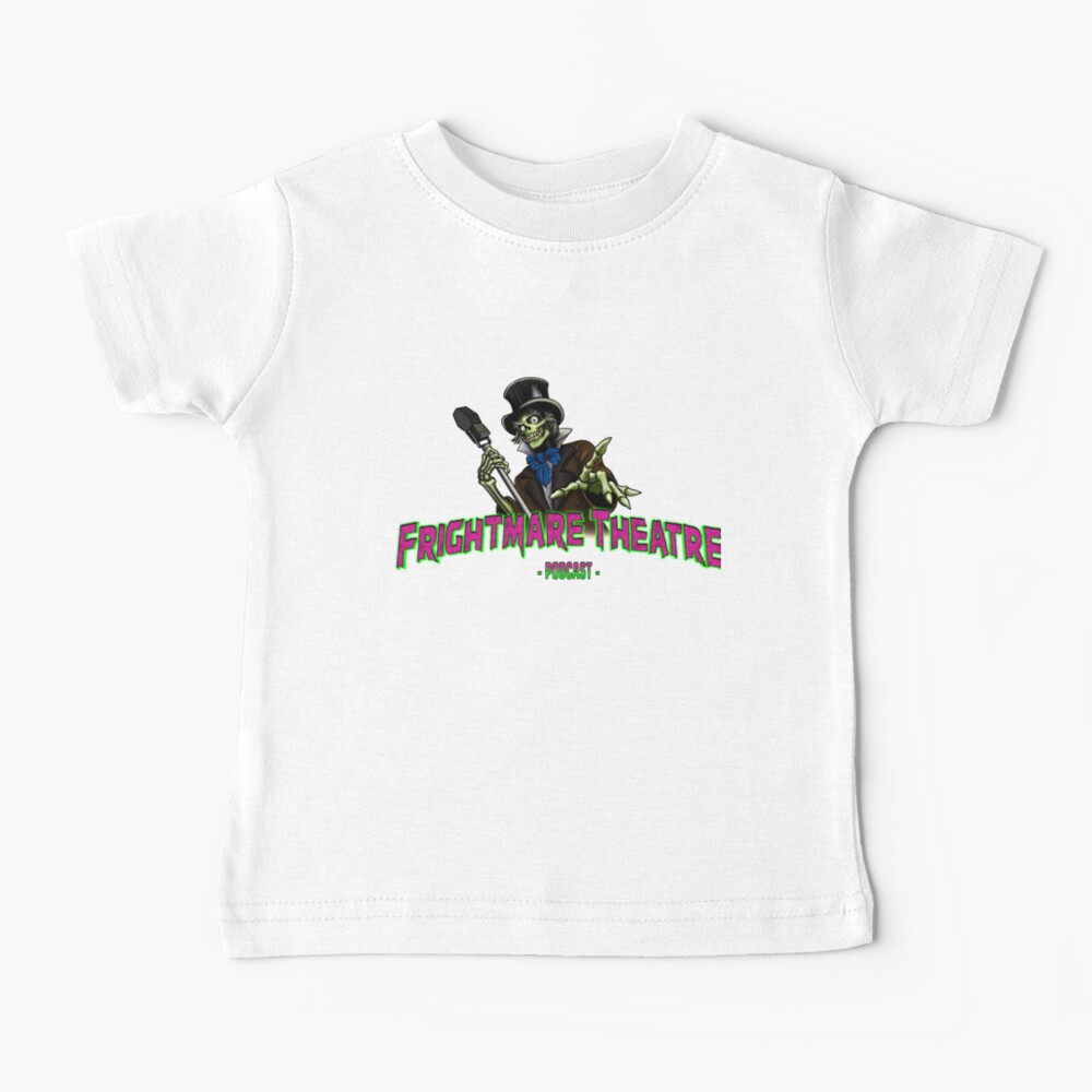 Official FRIGHTMARE THEATRE PODCAST LOGO Baby T-Shirt