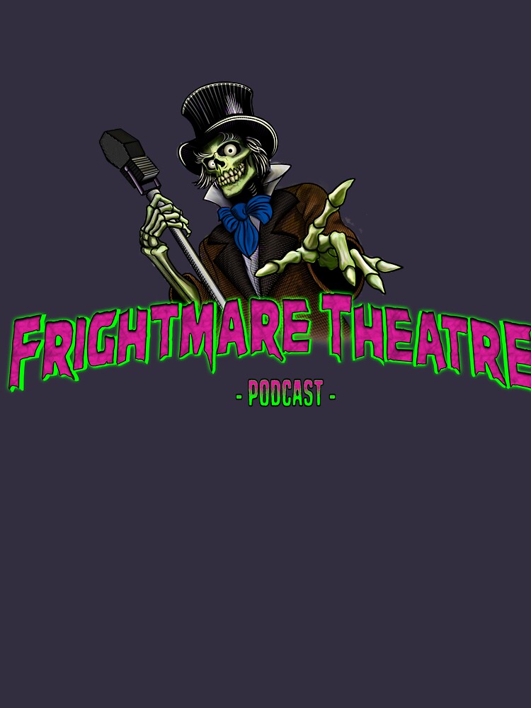 Thumbnail 5 of 5, Long Sleeve T-Shirt, Official FRIGHTMARE THEATRE PODCAST LOGO designed and sold by npshelton.