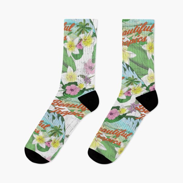 Item preview, Retro Beautiful Tropics Pattern designed and sold by elee.