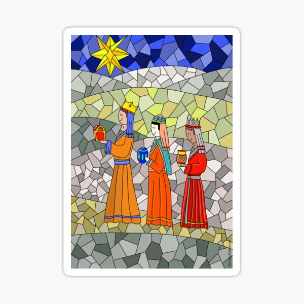 Three Magi Sticker