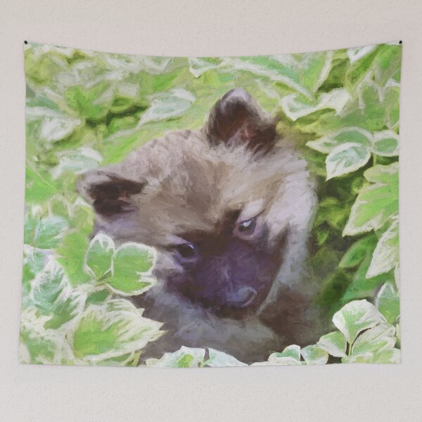 Item preview, Keeshond Puppy (Brutus) designed and sold by alpendesigns.
