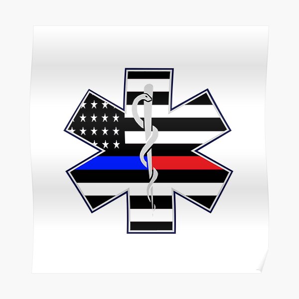 EMS Star of Life Poster