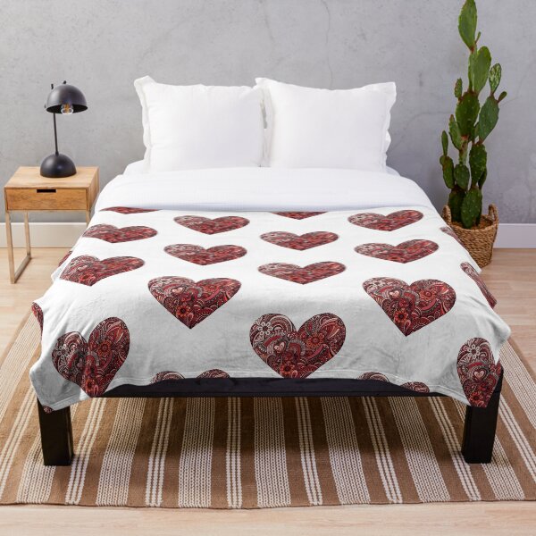 Item preview, Red Heart  with Flowers designed and sold by ExpApparel.