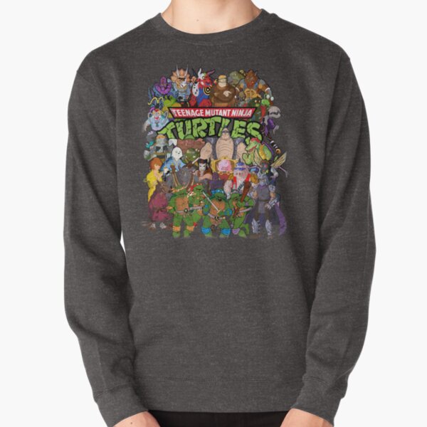 80s Ninja Turtles Galore! Pullover Sweatshirt