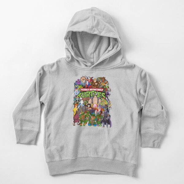 80s Ninja Turtles Galore! Toddler Pullover Hoodie
