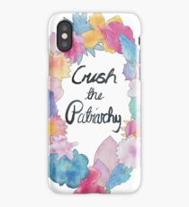 Crush the Patriarchy iPhone Case/Skin