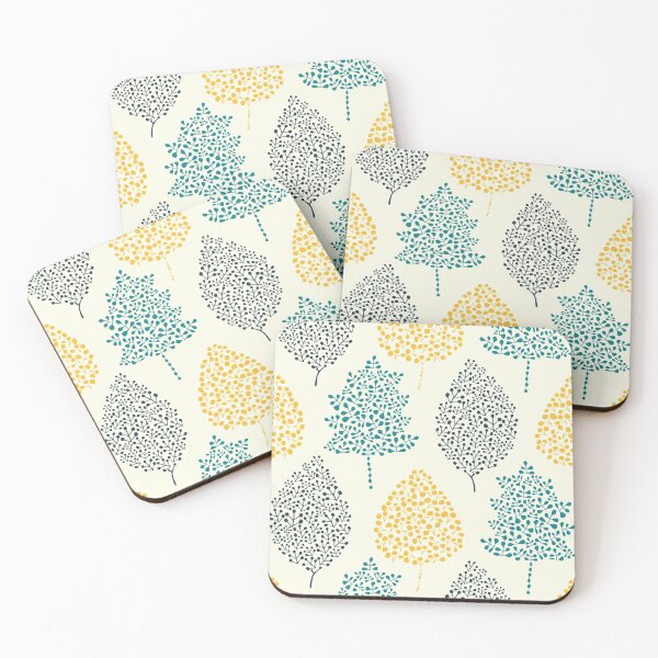Item preview, Trees In Blossom Pattern designed and sold by rocketandindigo.