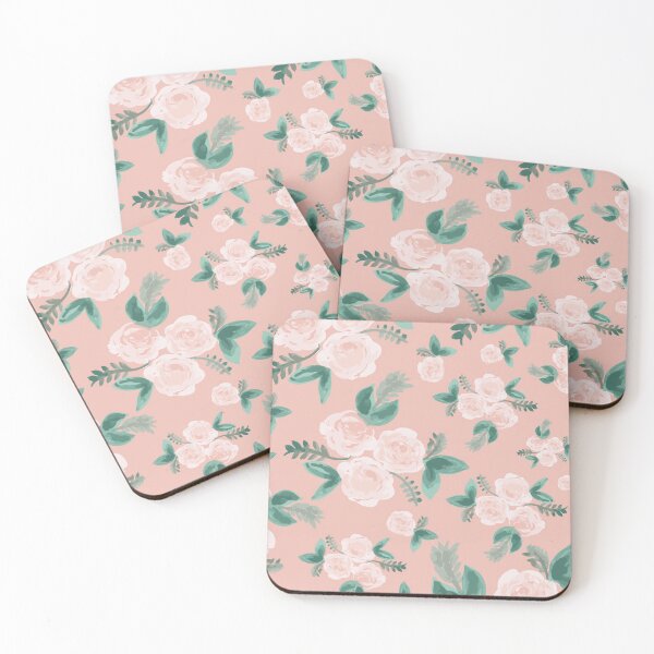 Item preview, Watercolor Roses in Soft Pink designed and sold by MathisDesigns.