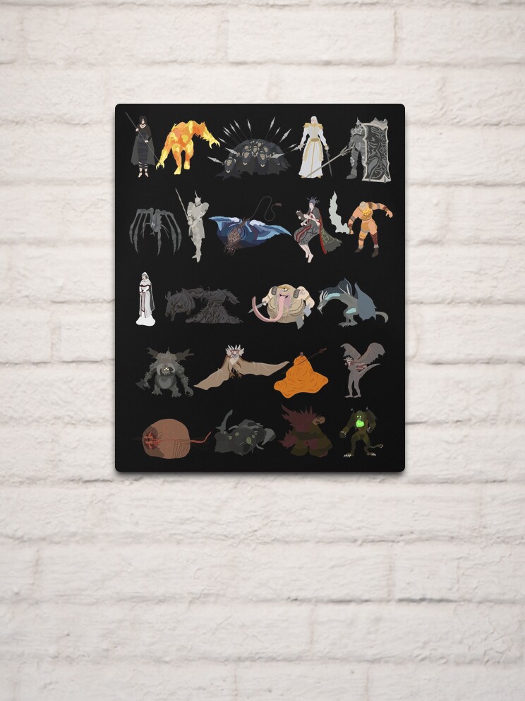 Demon's Souls bosses Poster for Sale by DigitalCleo