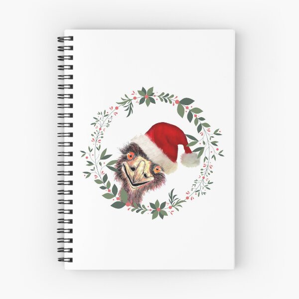 Item preview, Santa's Emu a Aussie Christmas designed and sold by Linda  Hammond.