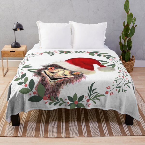 Item preview, Santa's Emu a Aussie Christmas designed and sold by Linda Hammond.