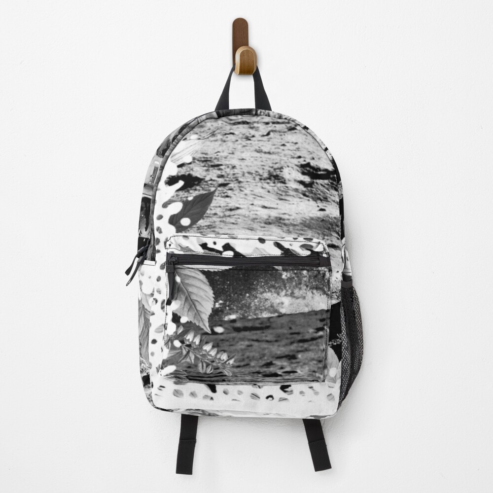 Abstract Astronaut On The Moon on a backpack