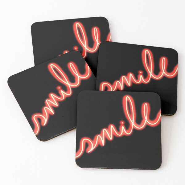 Item preview, Smile Red Neon Sign  designed and sold by PlanetEye Designs.