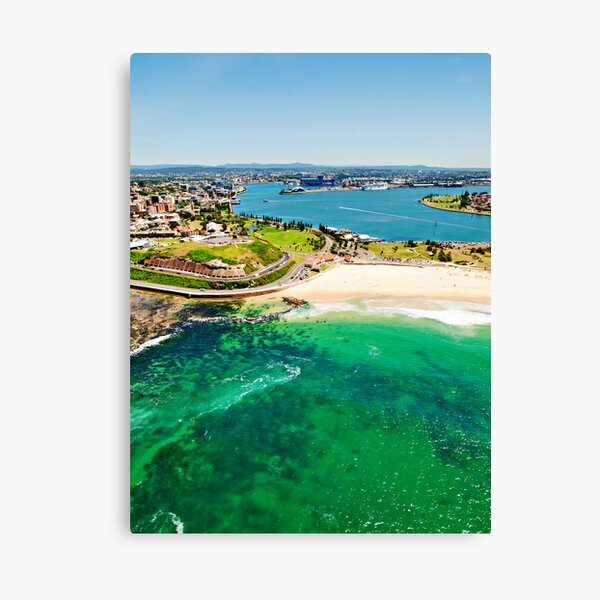 Newcastle Aerial Canvas Print