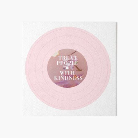Harry Styles Vinyl Art Board Print
