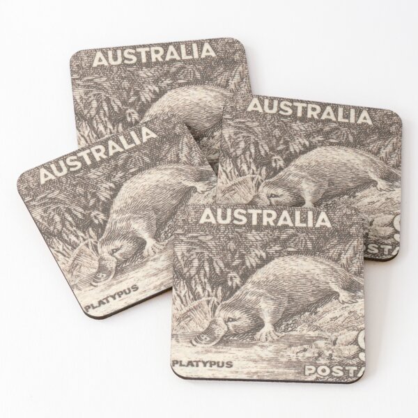 Item preview, Platypus Postage designed and sold by BlueSpecsStudio.