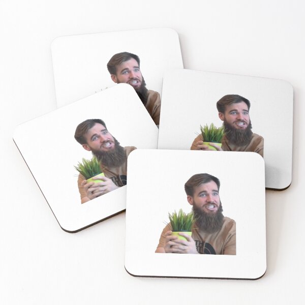 Item preview, Isaac Butterfield holding a plant  designed and sold by Mazzakazoo.