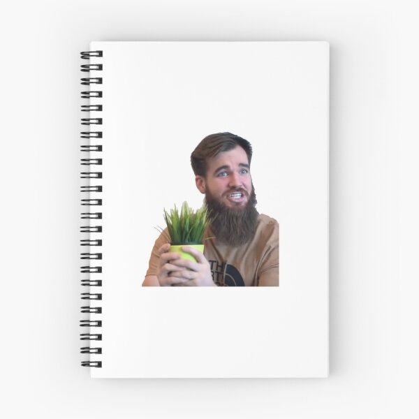 Item preview, Isaac Butterfield holding a plant  designed and sold by Mazzakazoo.