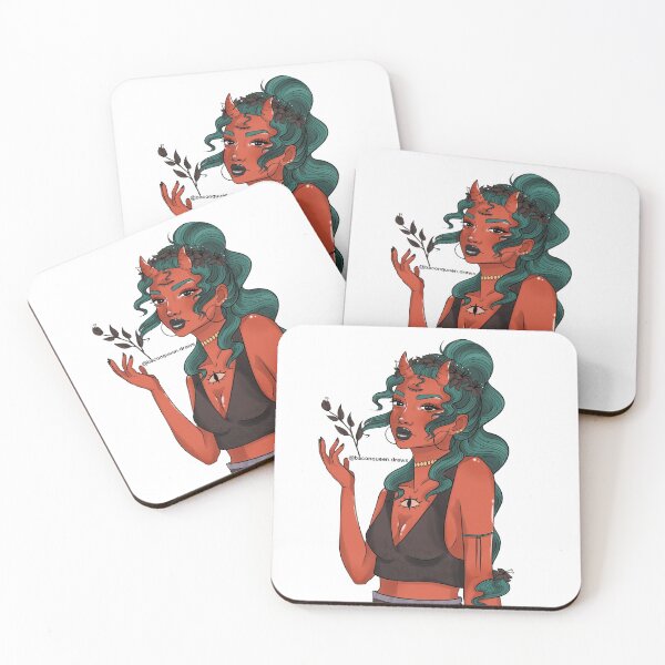 Item preview, Plant demon girl design designed and sold by baconqueen.