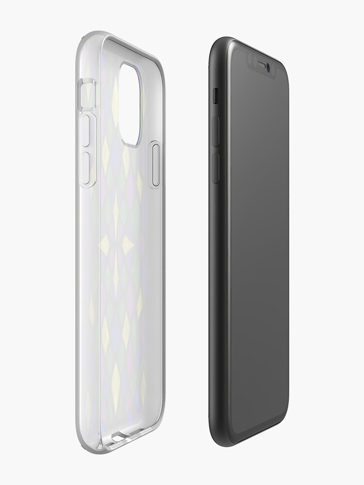 Alternate view of Stained Glass Scales iPhone Case & Cover